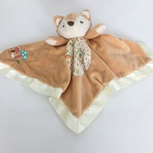 Douglas Baby Lil Snugglers Fox Satin Plush Security Blanket Stuffed Animal Toy